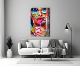 Lollipop Glass Wall Art