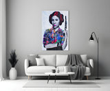 Princess Leia Glass Wall Art