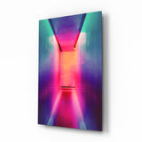 Colored Room Glass Wall Art