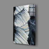 Abstract Glass Wall Art