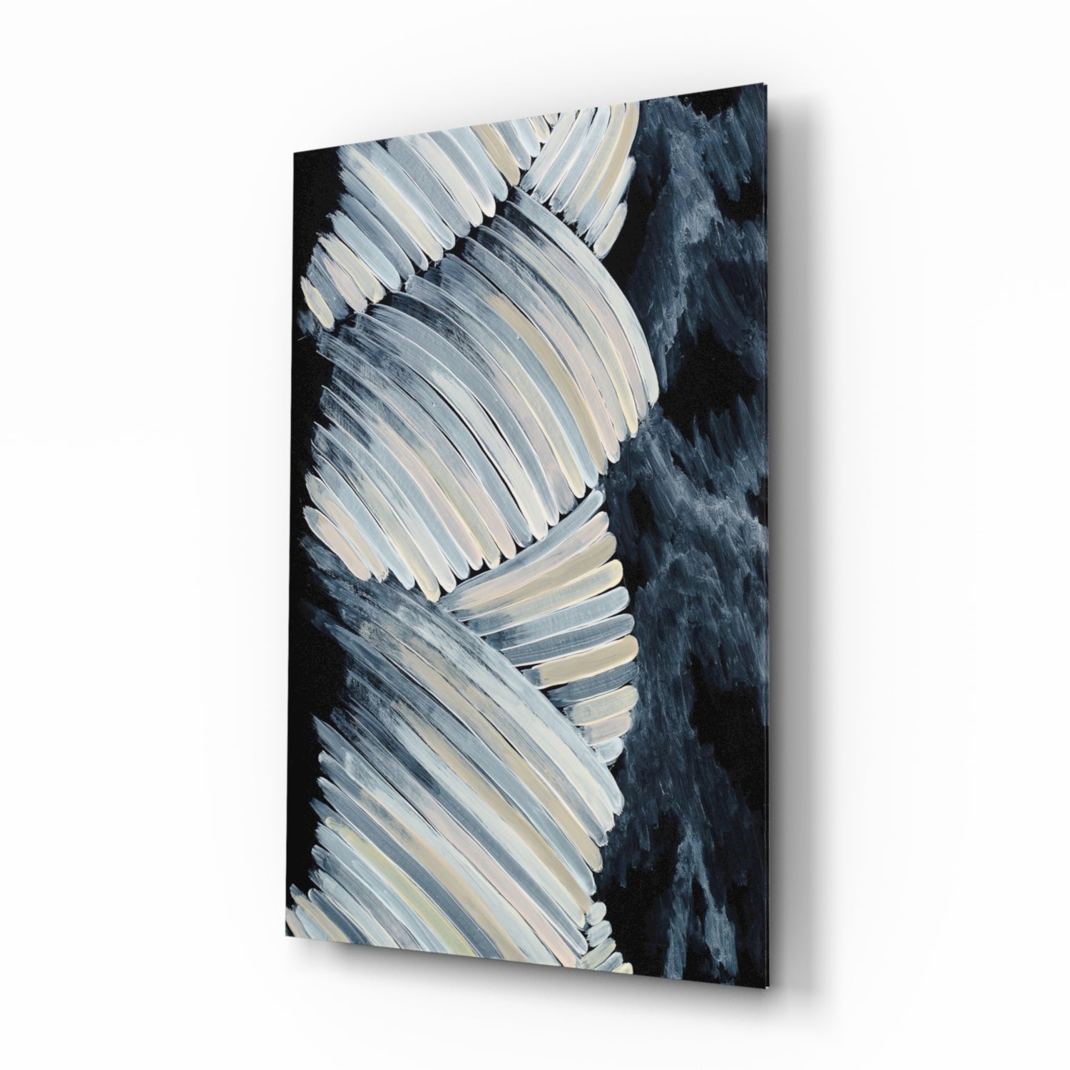 Abstract Glass Wall Art