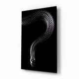 Snake Glass Wall Art