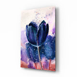 Tulip Glass Wall Art