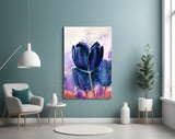 Tulip Glass Wall Art