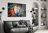 Brain Glass Wall Art