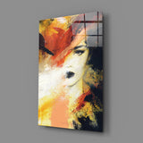 Women's Glass Wall Art