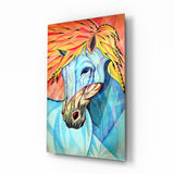 Horse Glass Wall Art