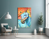 Horse Glass Wall Art