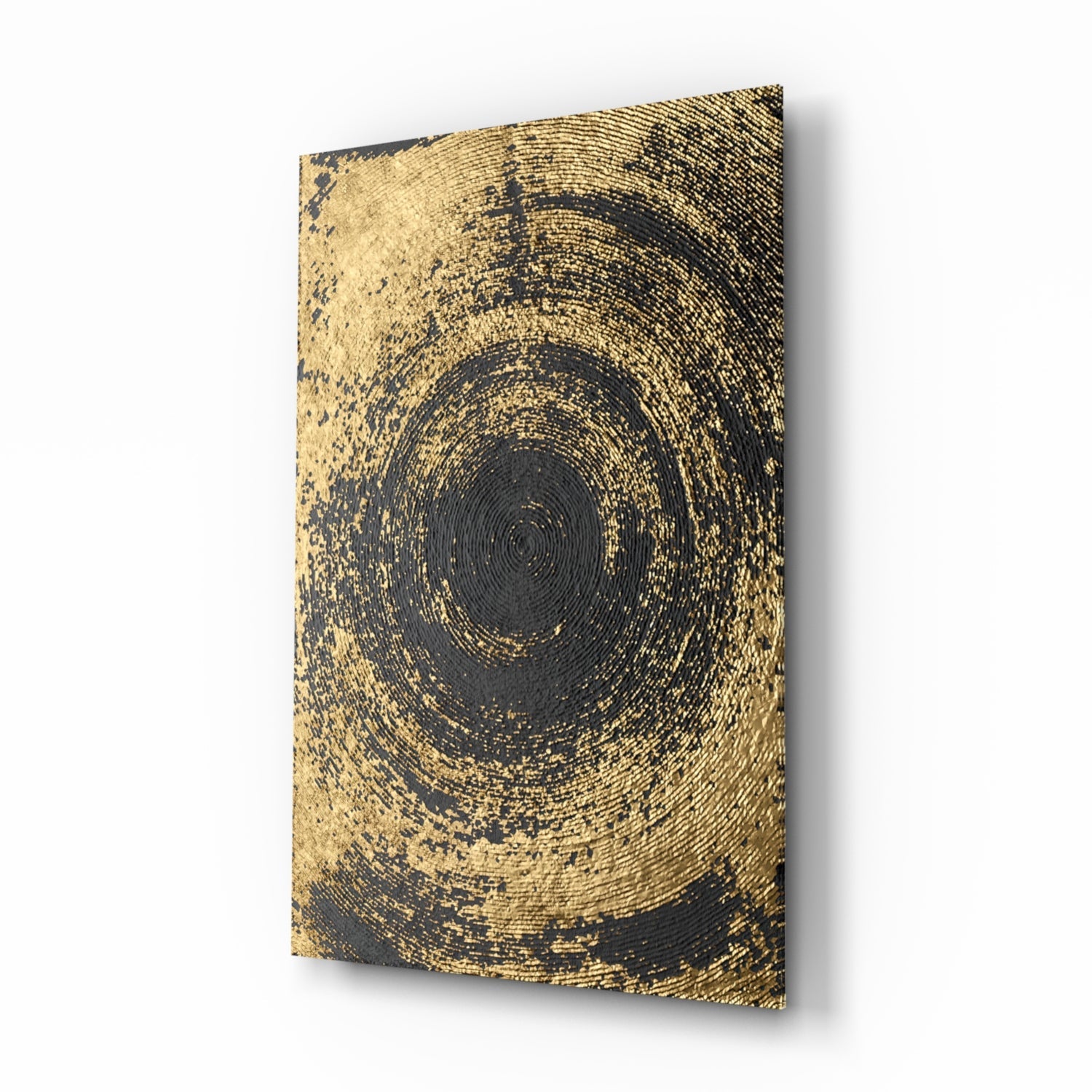 Abstract Loop Glass Wall Art