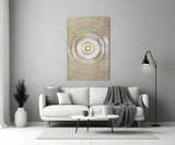 Abstract Loop Glass Wall Art