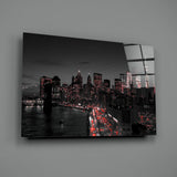 Gotham City Glass Wall Art