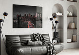 Gotham City Glass Wall Art