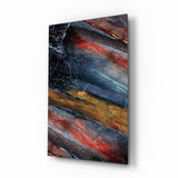 Abstract Glass Wall Art