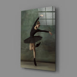 Ballerina Glass Wall Art