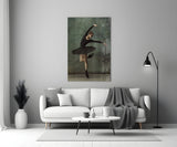 Ballerina Glass Wall Art