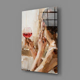 Wine and Women Glass Art