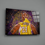 Kobe Bryant Glass Art