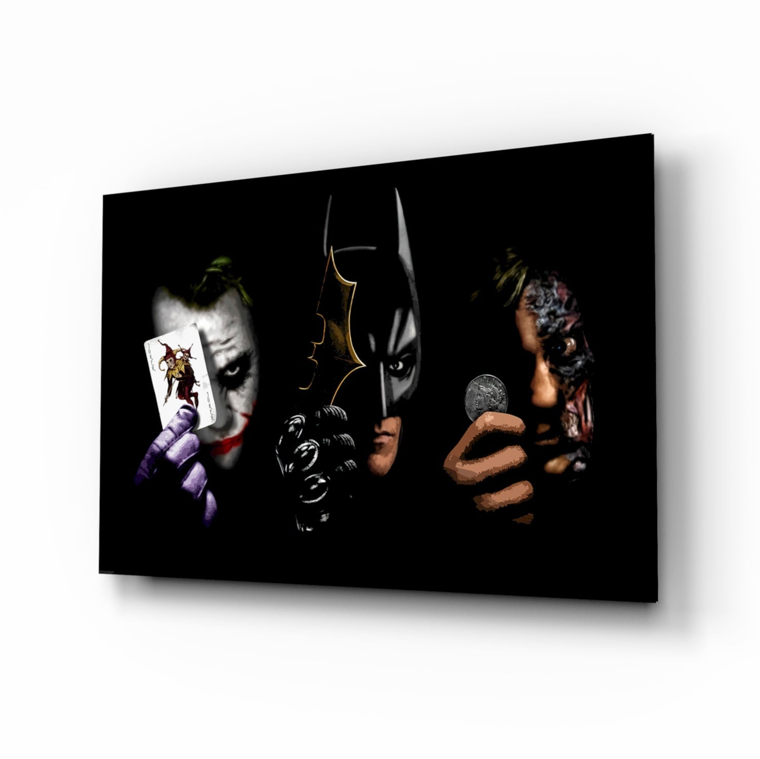 Batman, Joker, Harvey Glass Art