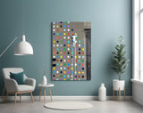 Dots Glass Art