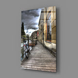 Street View Glass Wall Art