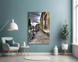 Street View Glass Wall Art