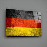 Germany Flag Glass Wall Art