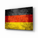 Germany Flag Glass Wall Art