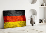 Germany Flag Glass Wall Art