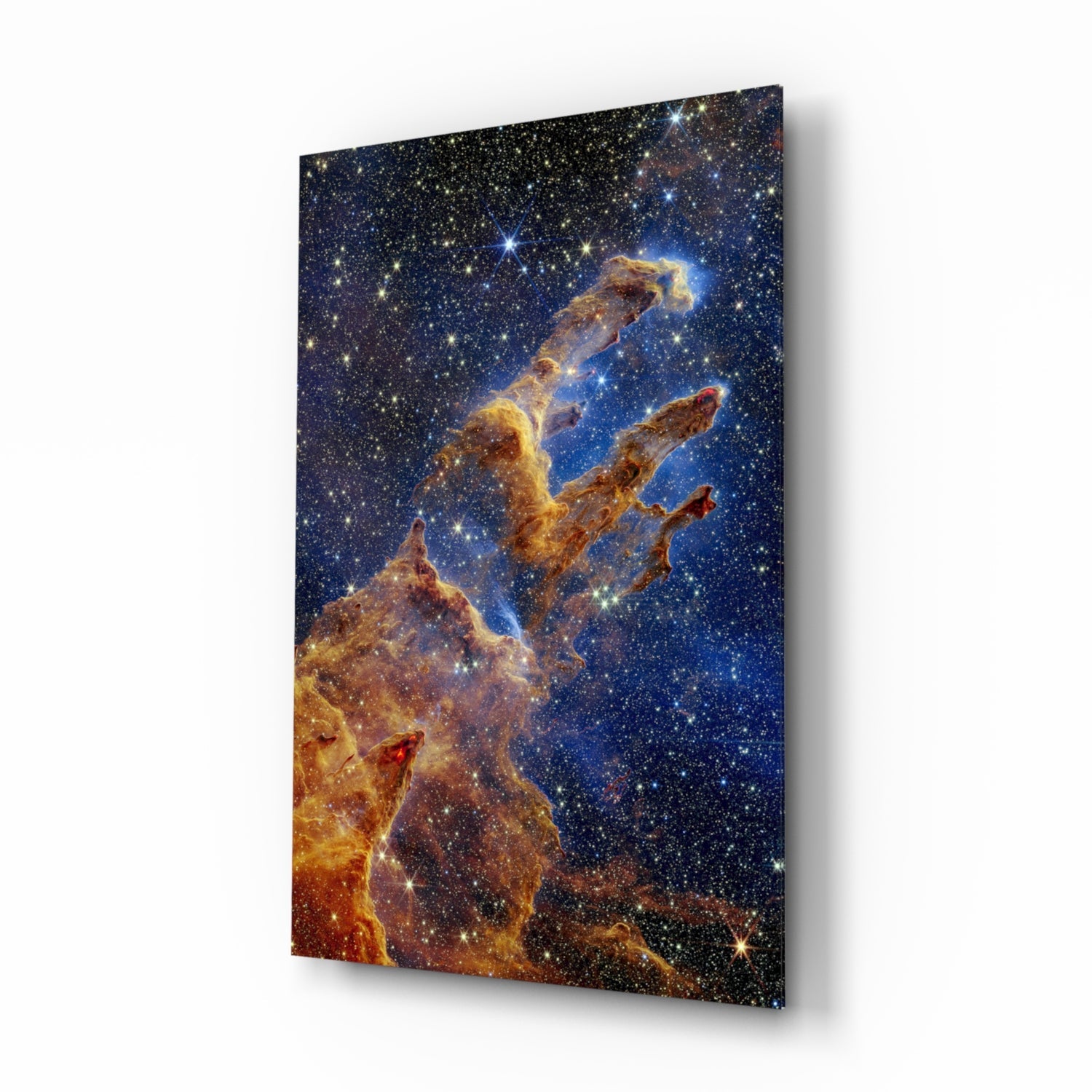 Space Glass Wall Art