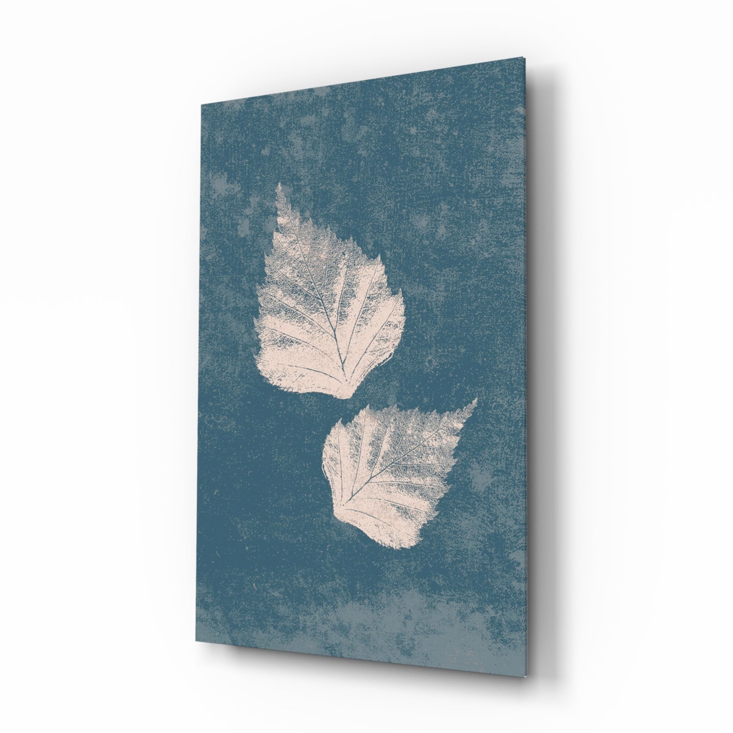 Falling Leaves Glass Wall Art