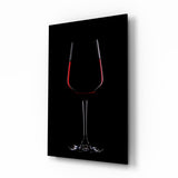 Red Wine Glass Wall Art