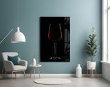 Red Wine Glass Wall Art