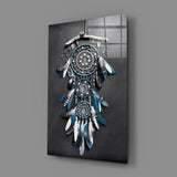 Dream Catcher Glass Wall Art