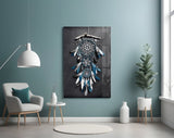 Dreamcatcher Glass Wall Art