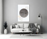 Black Moon Glass Wall Art