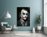 Joker Glass Wall Art