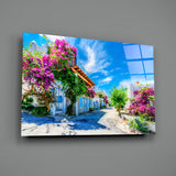 Aegean Beauties Glass Wall Art