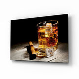 Whiskey Glass Wall Art