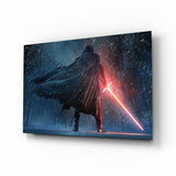 Lightsaber Glass Wall Art