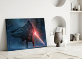 Lightsaber Glass Wall Art