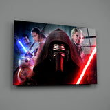 Kylo Ren Glass Wall Art