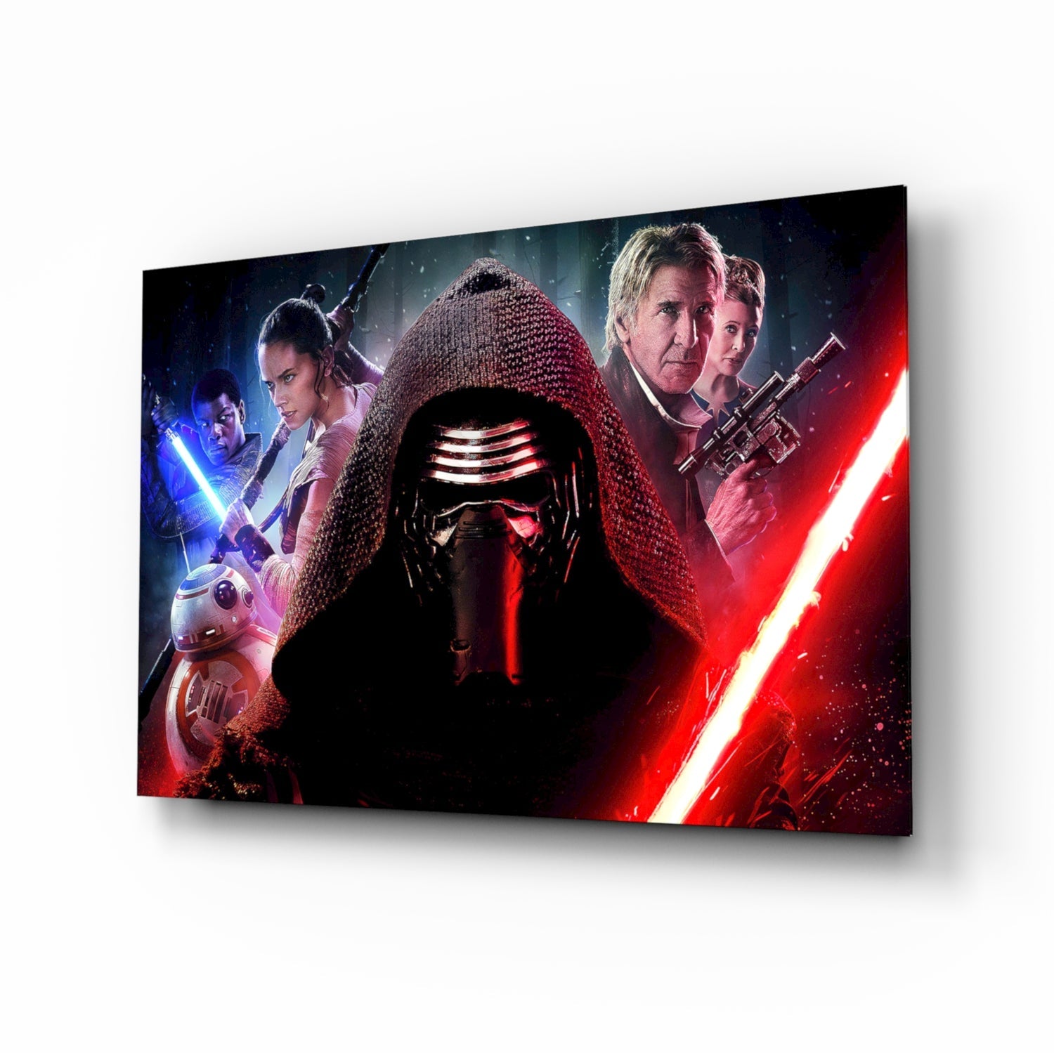 Kylo Ren Glass Wall Art