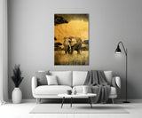 Elephant Glass Wall Art