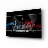 Metallica Glass Wall Art