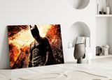 Batman and Gotham City Glass Wall Art