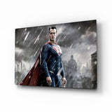 Superman Glass Wall Art