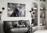 Superman Glass Wall Art