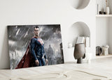 Superman Glass Wall Art