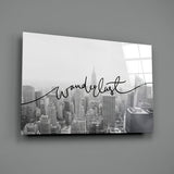 Wanderlust Glass Wall Art