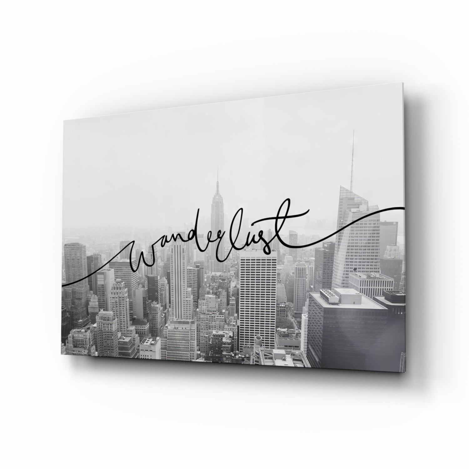 Wanderlust Glass Wall Art